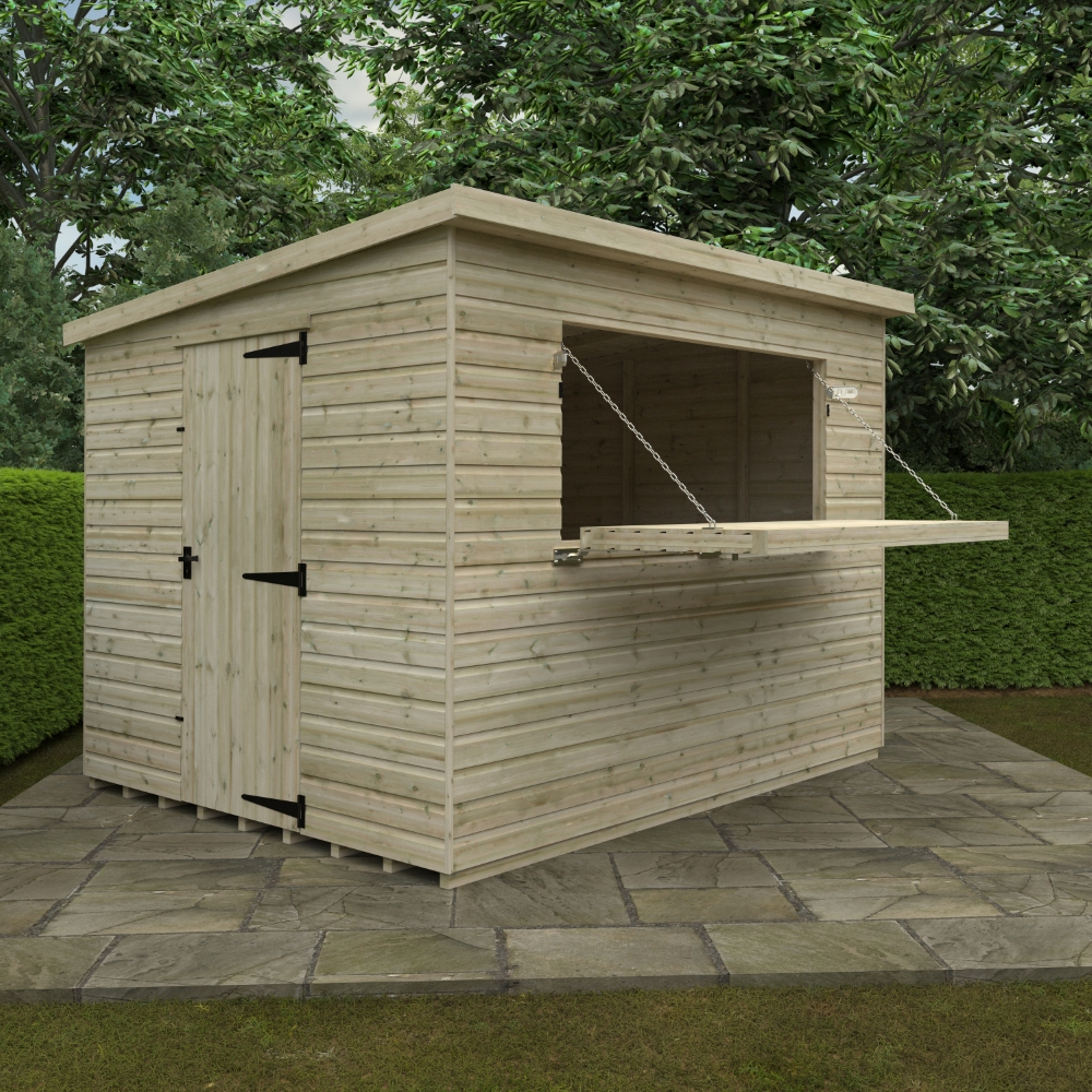 10x8 The Garden Bar Shed