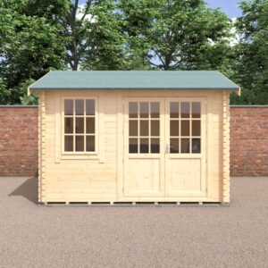 12x10 Henley Log Cabin | 44mm