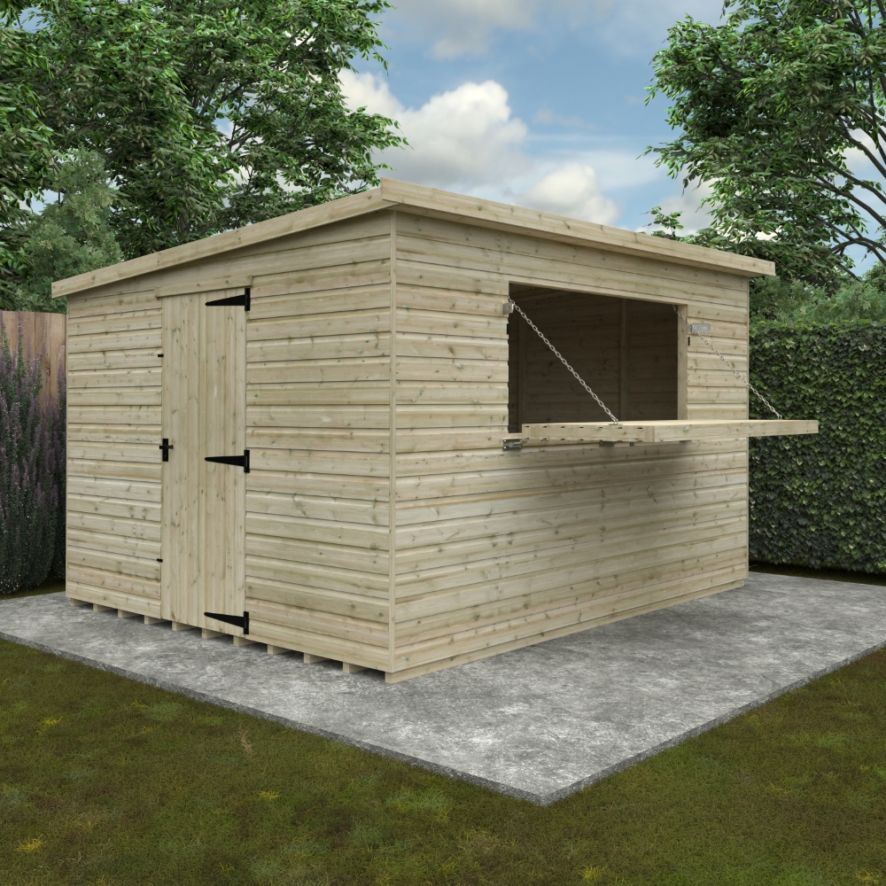 12x10 The Garden Bar Shed