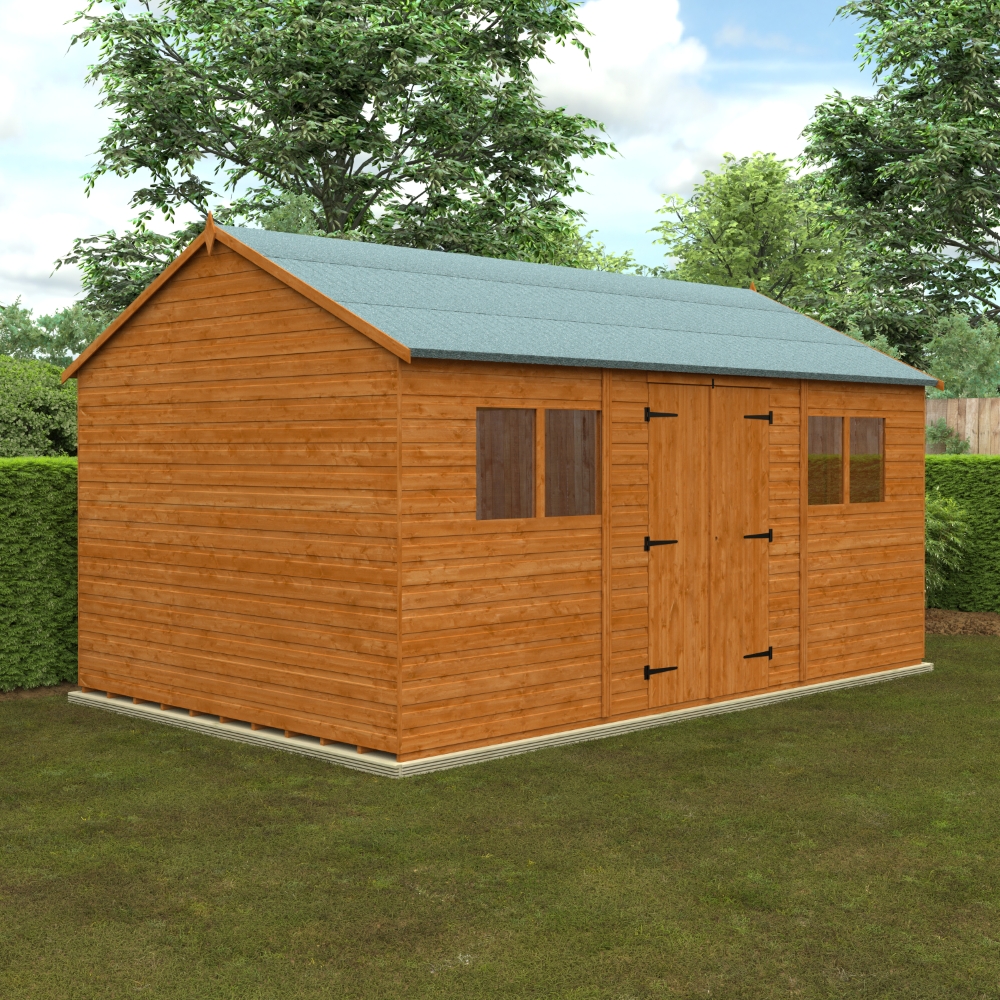 16x10 Workman Apex Shed