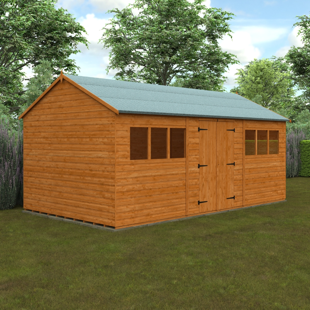 18x10 Workman Apex Shed