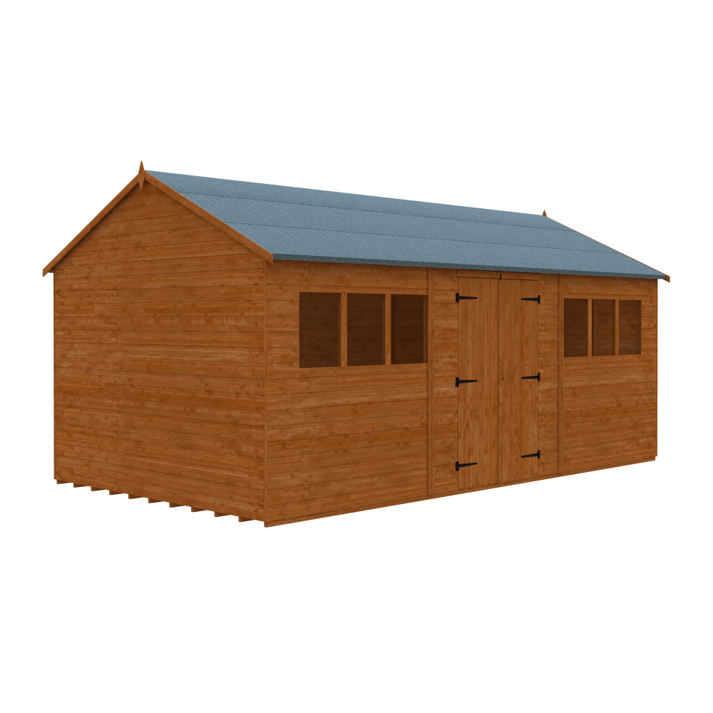 18x10 Workman Apex Shed