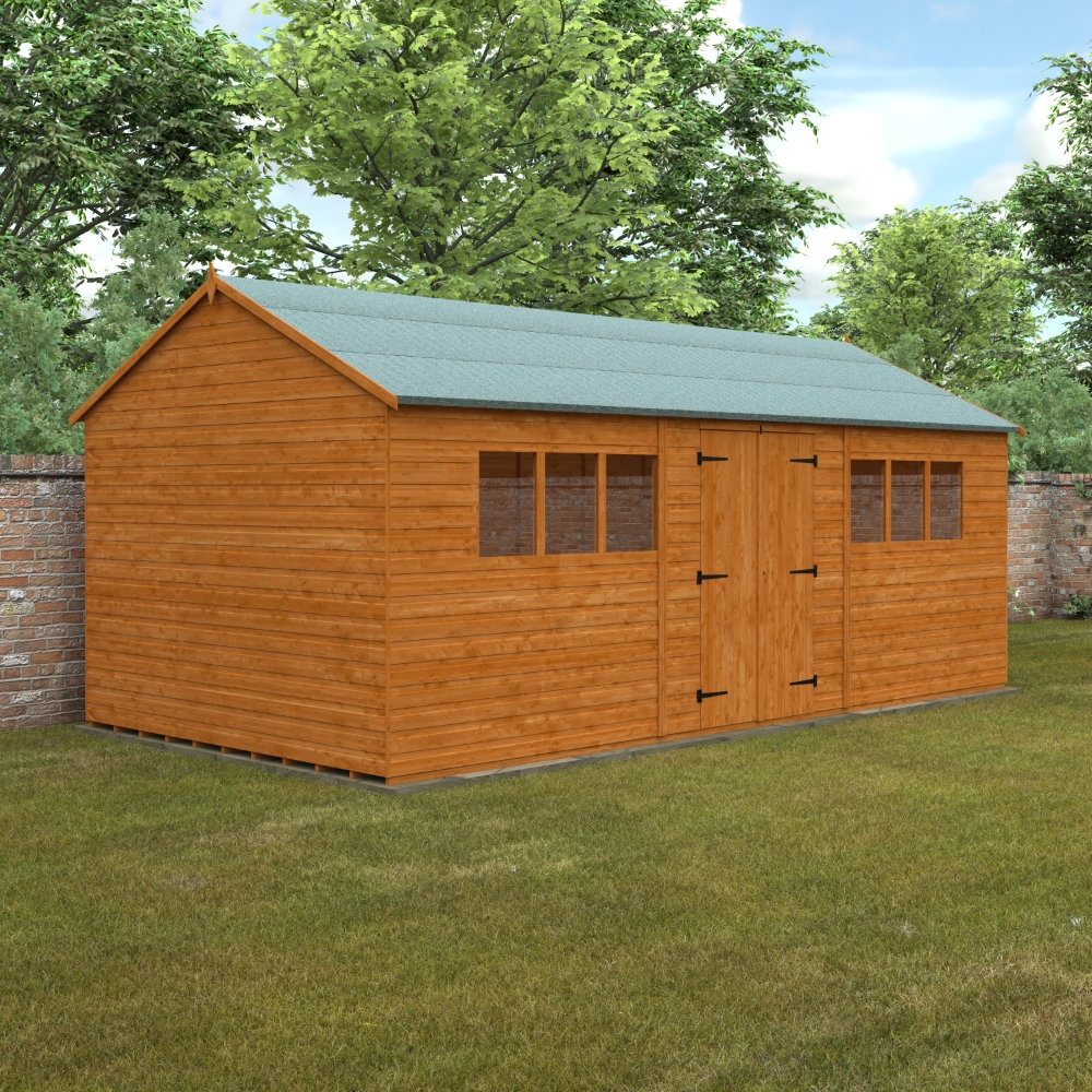 20x10 Workman Apex Shed