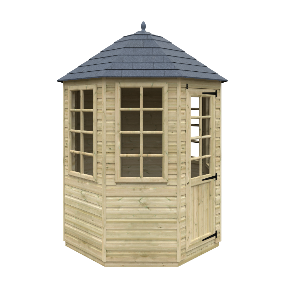 6x6 Tanalised Octagonal Shed