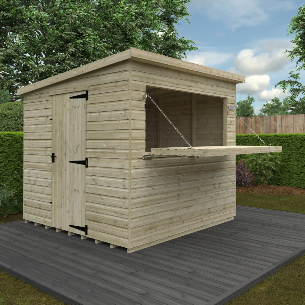 8x8 The Garden Bar Shed