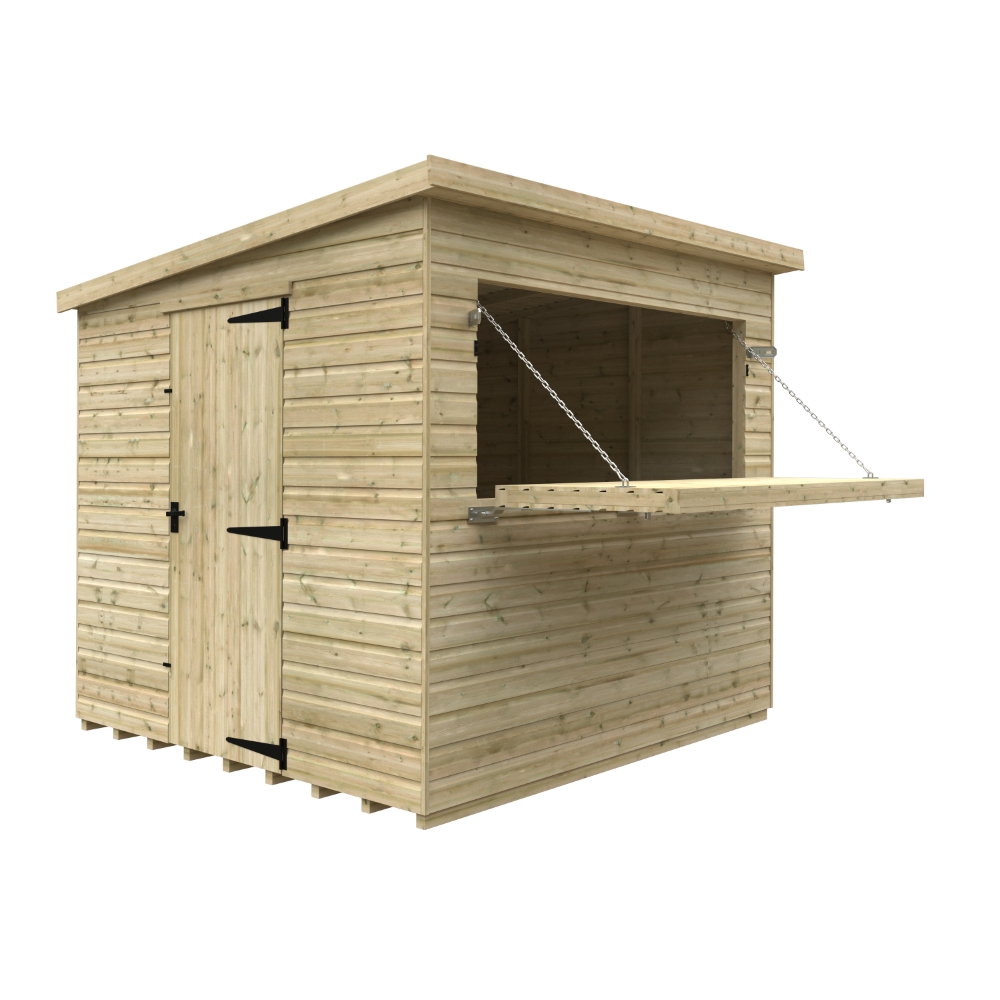 8x8 The Garden Bar Shed