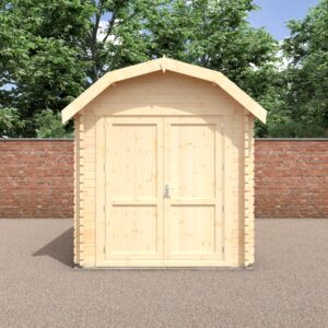 14x8 Aldford Barn Log Cabin | 44mm