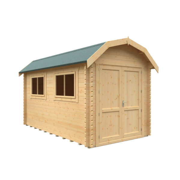 14x8 Aldford Barn Log Cabin | 44mm