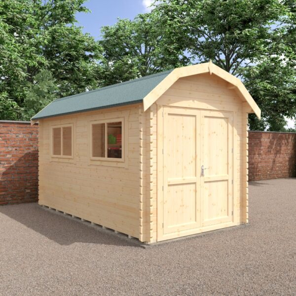 14x8 Aldford Barn Log Cabin | 44mm