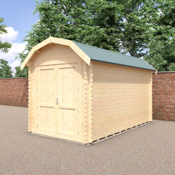 14x8 Aldford Barn Log Cabin | 44mm