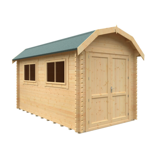 14x8 Aldford Barn Log Cabin | 44mm