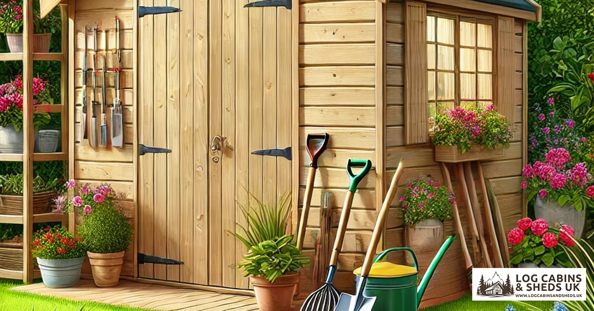 Apex garden shed