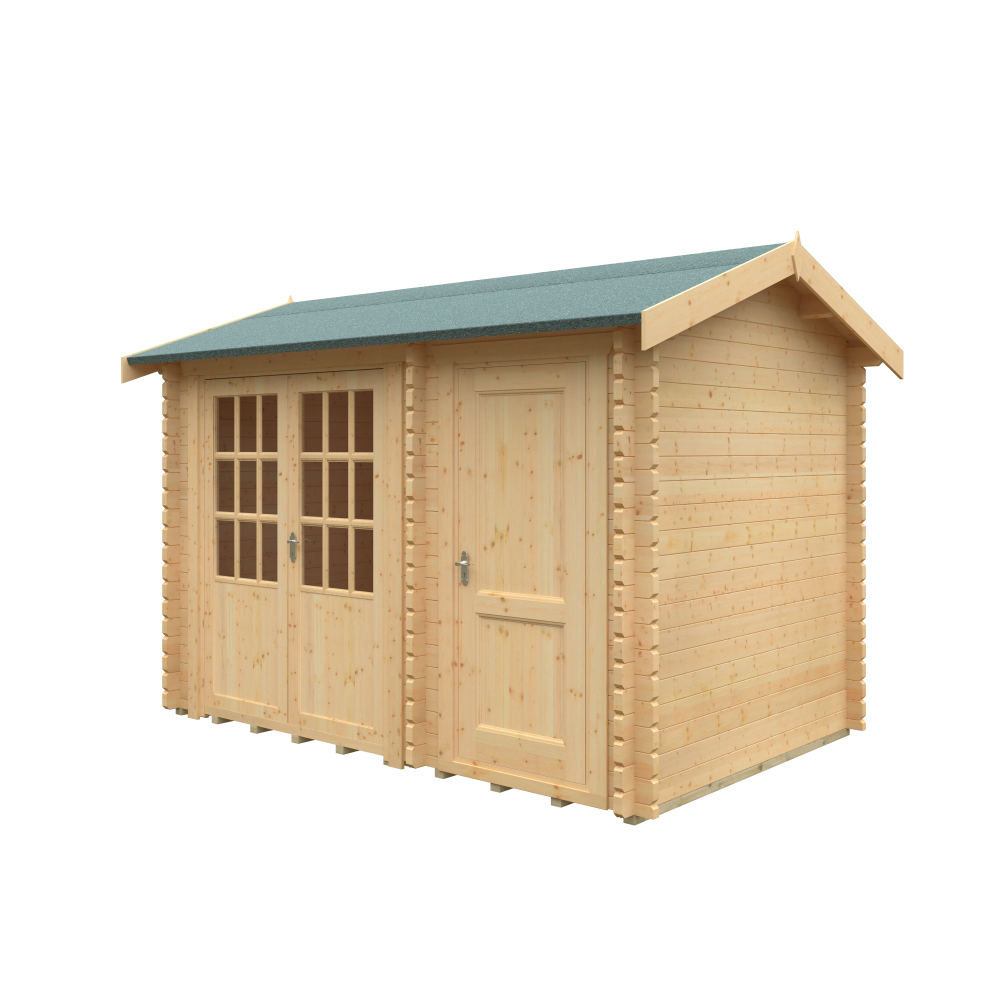 12x8 Chatsworth Log Cabin | 44mm