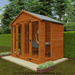 8x10 Full Pane Summerhouse (inc Side Windows)