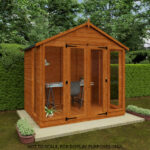 8x10 Full Pane Summerhouse (inc Side Windows)