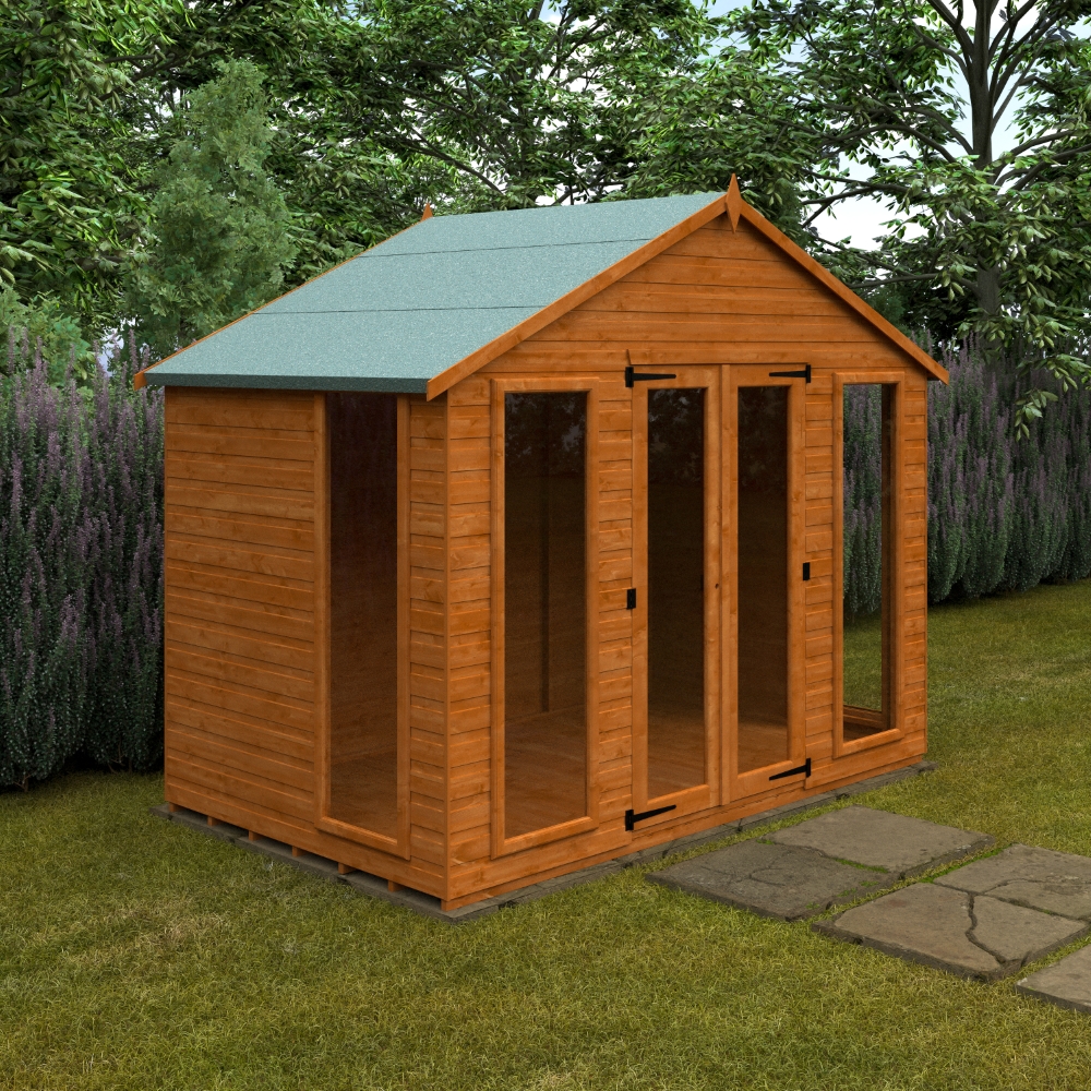 6x10 Full Pane Summerhouse (inc Side Windows)