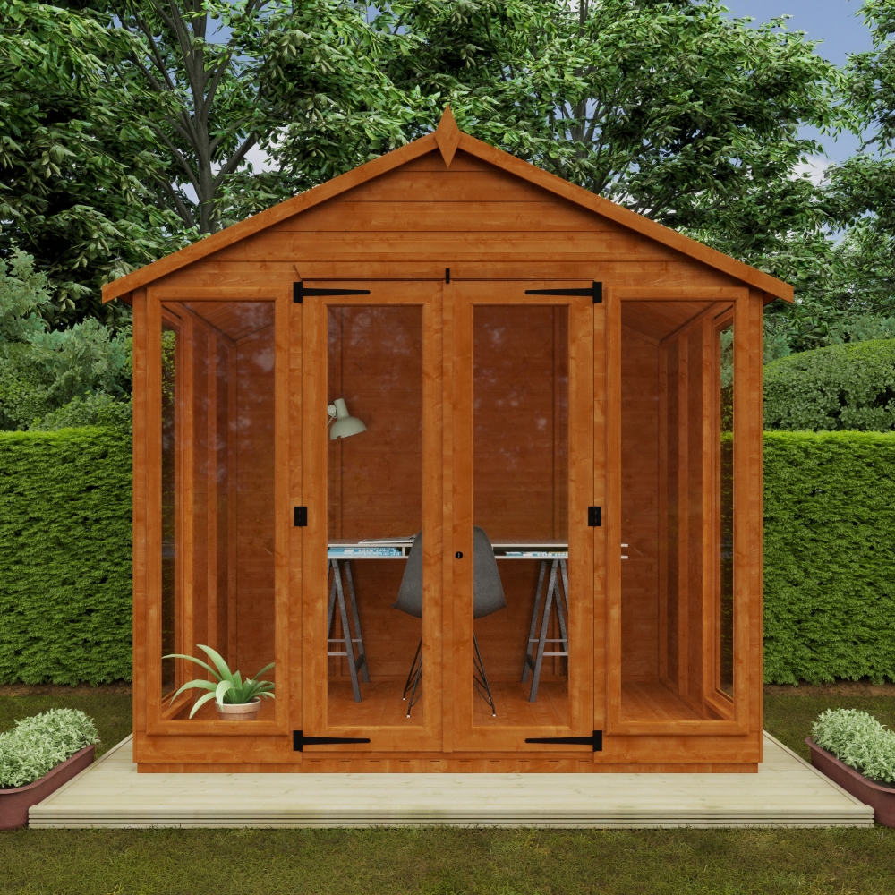 6x8 Full Pane Summerhouse (inc Side Windows)