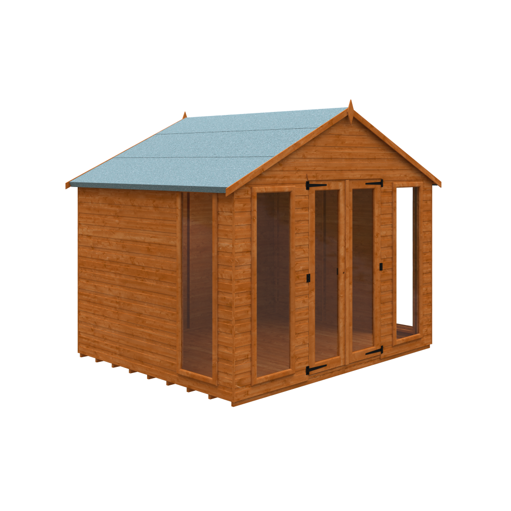 8x10 Full Pane Summerhouse (inc Side Windows)