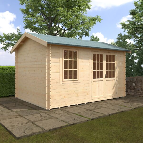 14x10 Henley Log Cabin | 28mm