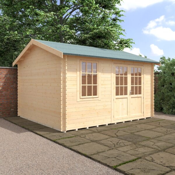 14x12 Henley Log Cabin | 28mm