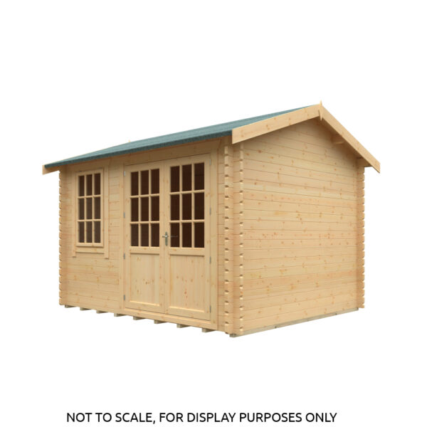 14x14 Henley Log Cabin | 44mm