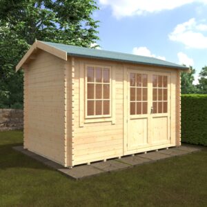 12x8 Henley Log Cabin | 44mm