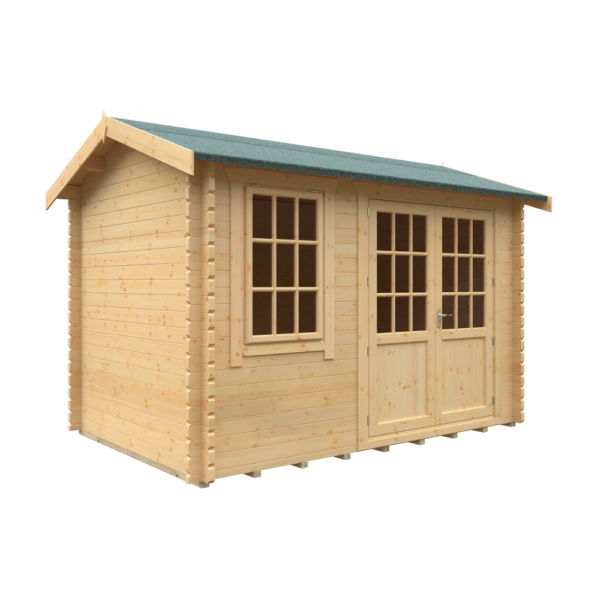 12x8 Henley Log Cabin | 44mm