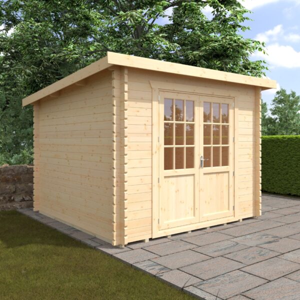 10x10 Kingsley Log Cabin | 44mm