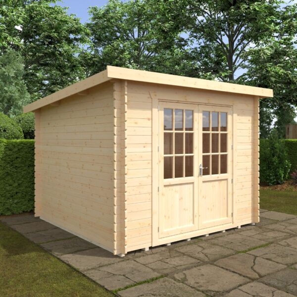 10x10 Kingsley Log Cabin | 28mm