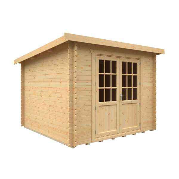 10x10 Kingsley Log Cabin | 28mm