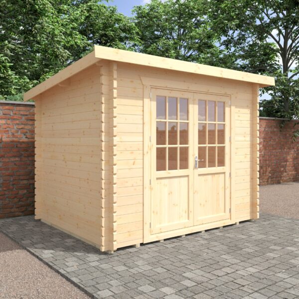 10x8 Kingsley Log Cabin | 44mm