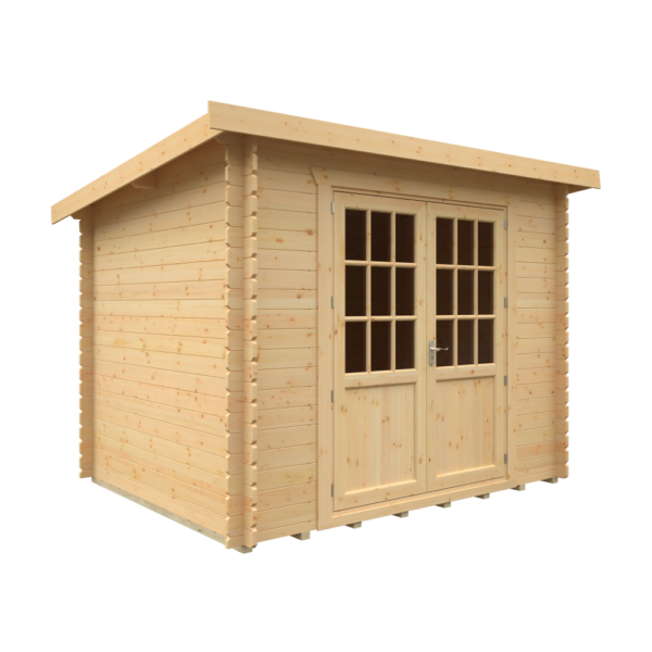 10x8 Kingsley Log Cabin | 28mm