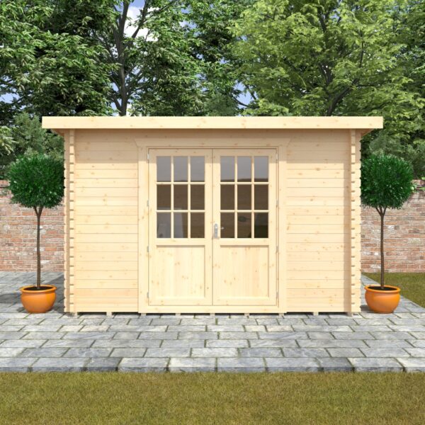 12x10 Kingsley Log Cabin | 44mm