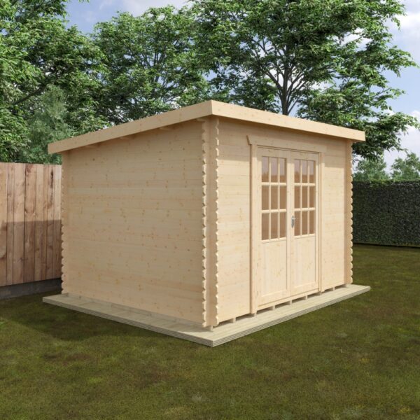 12x10 Kingsley Log Cabin | 28mm