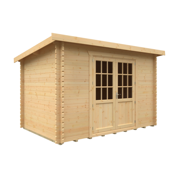 12x8 Kingsley Log Cabin | 44mm