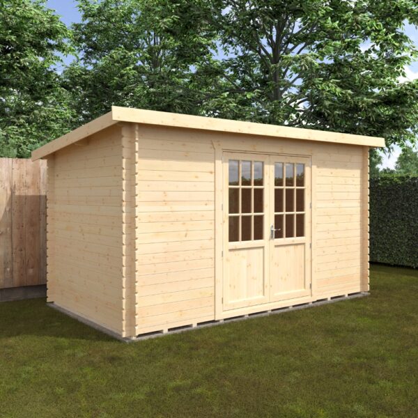 14x8 Kingsley Log Cabin | 28mm