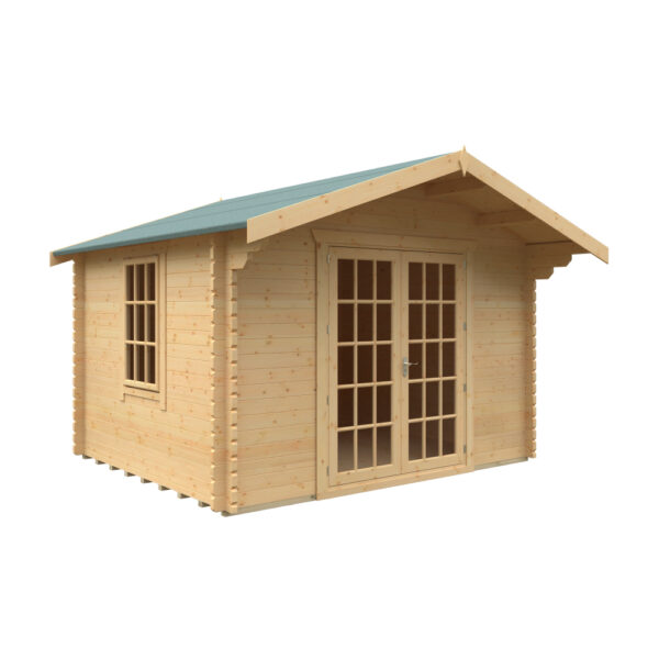 12x10 Lotherton Log Cabin | 44mm