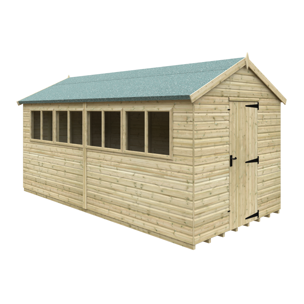 16x8 Premier Apex Shed