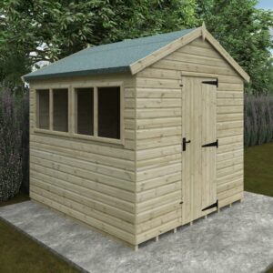 8x8 Premier Apex Shed