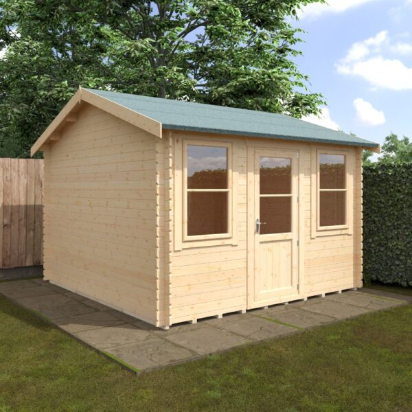 12x12 Skipton Log Cabin | 28mm