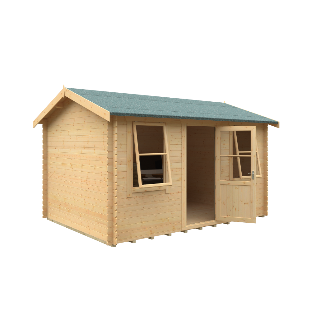 14x10 Skipton Log Cabin | 28mm