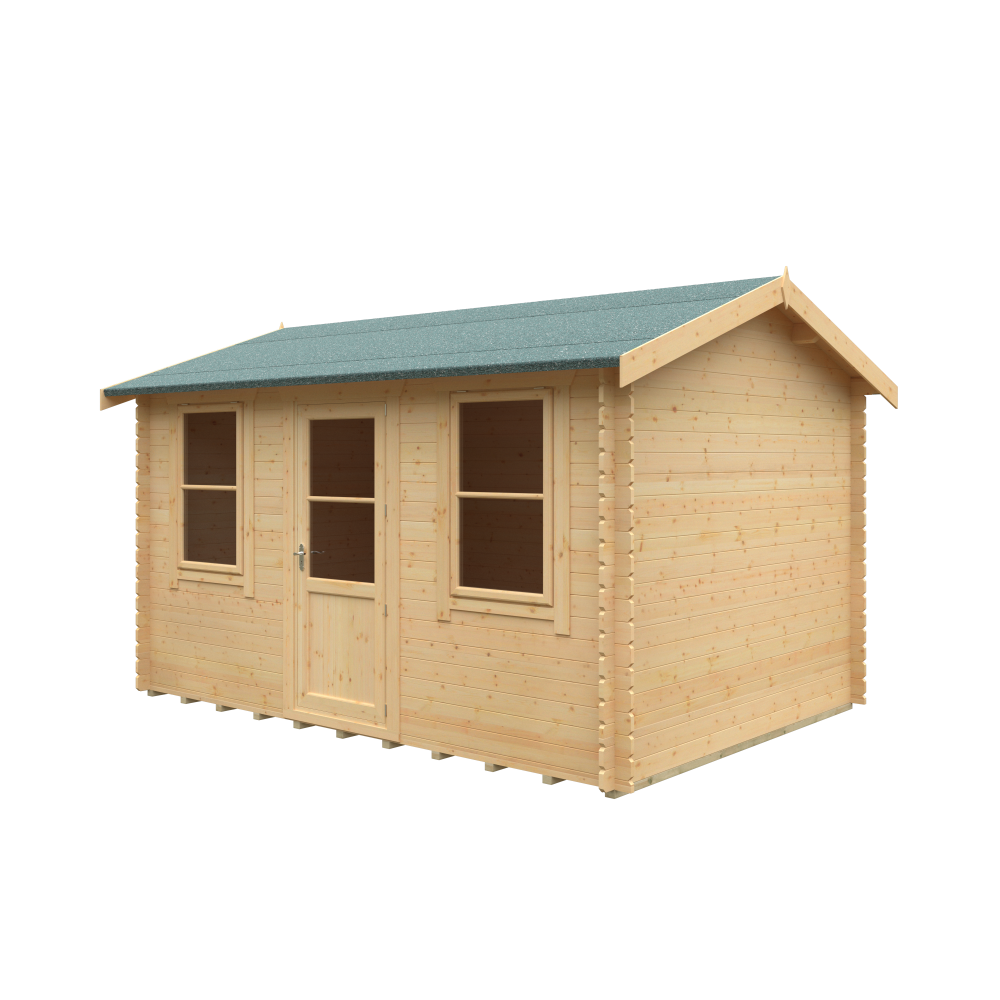 14x10 Skipton Log Cabin | 28mm