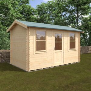 14x8 Skipton Log Cabin | 28mm