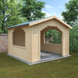 12x12 Stowe Log Cabin | 44mm